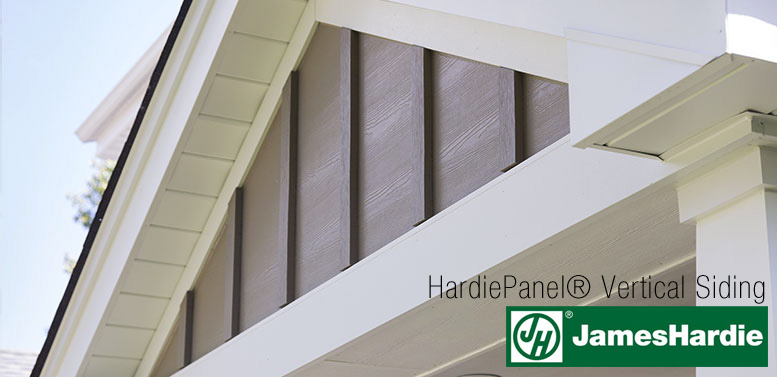 Naperville Hardie Panel Vertical Siding