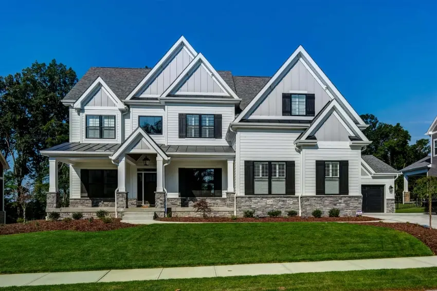 Farmhouse Home with New Siding