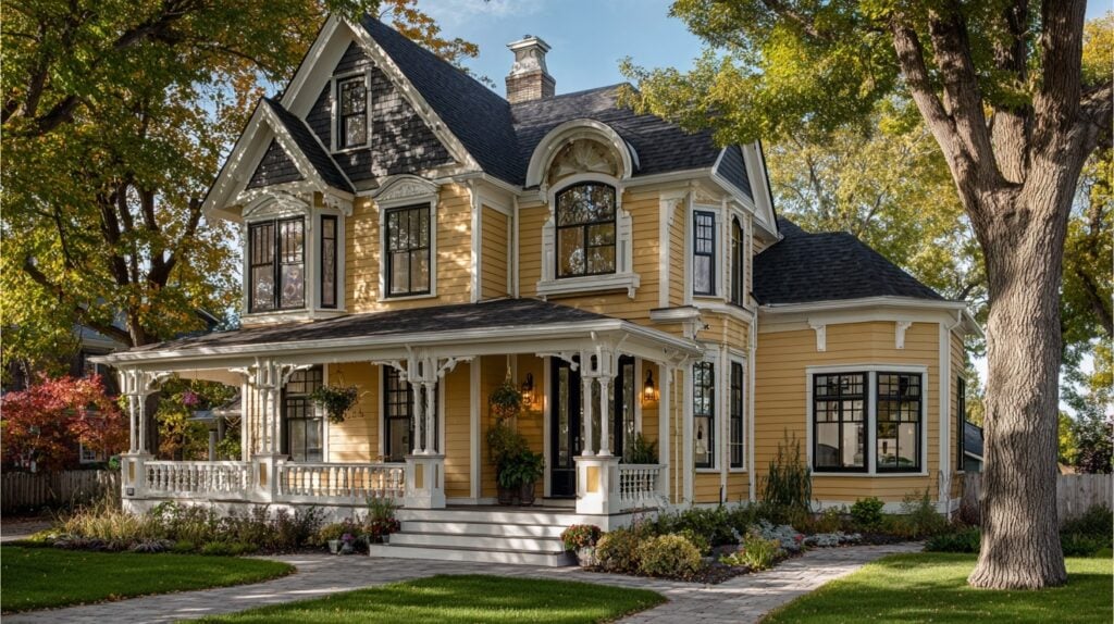 Victorian Home with New Siding